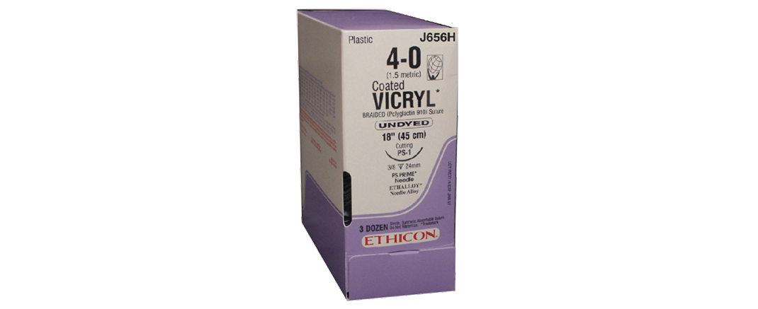 1979 — Sutura Revestida VICRYL® (poliglactina 910)