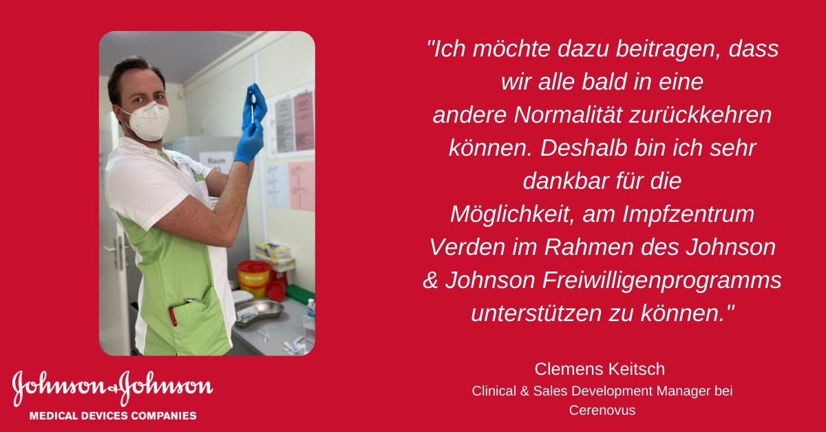 Ein Jahr Johnson & Johnson Freiwilligenprogramm