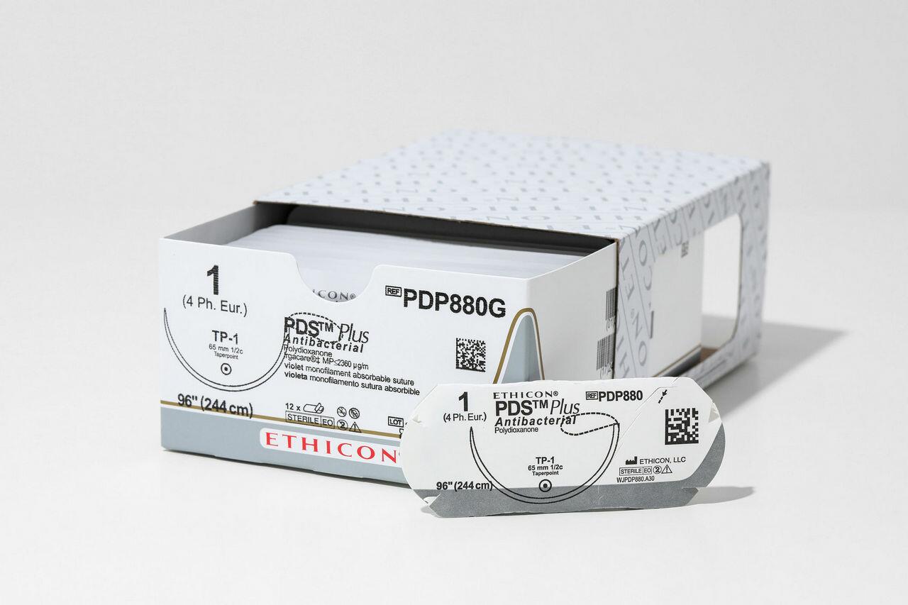 PDS Plus antibacteriële (polydioxanon) hechtdraad | Ethicon | J&J