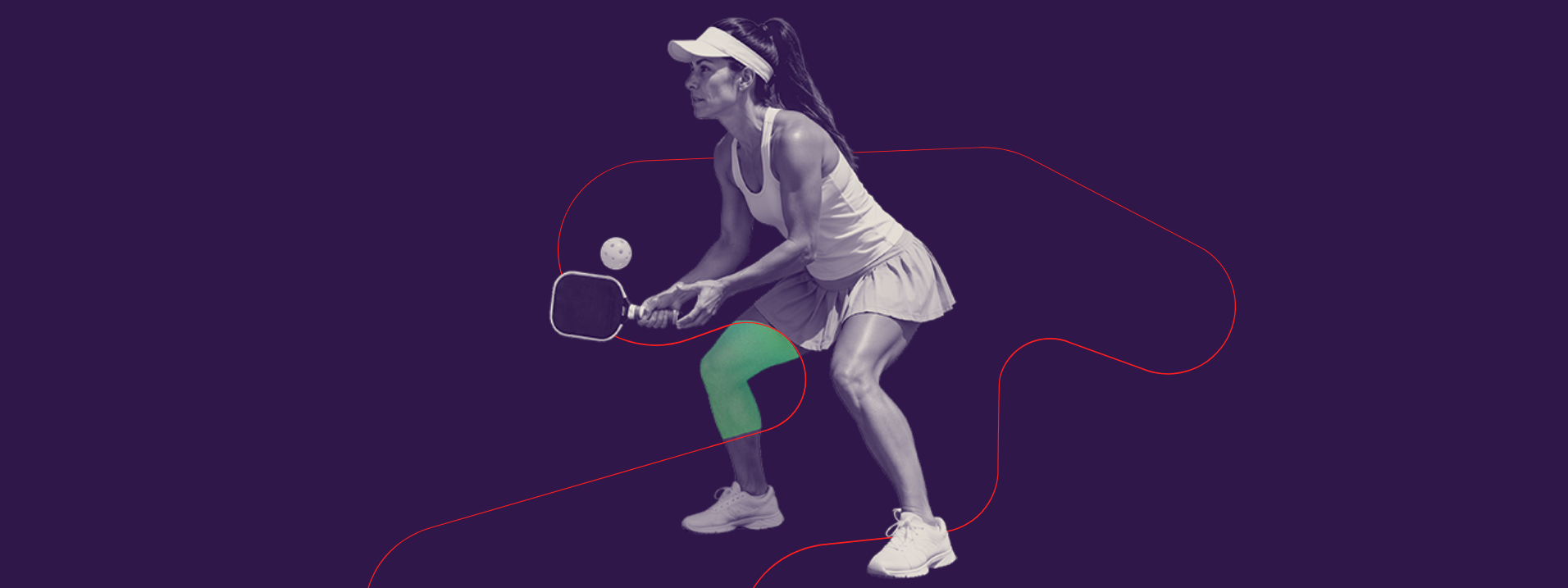 woman playing tennis