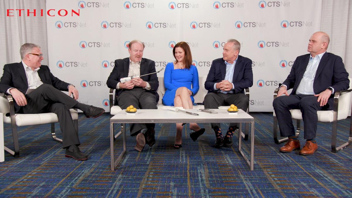 panel of thoracic surgery experts discussion