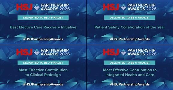 Johnson & Johnson MedTech UK & Ireland has been shortlisted for five HSJ Partnership awards in four categories