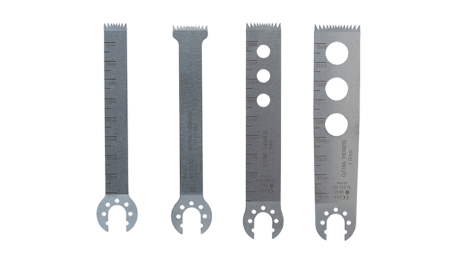 Fusion Saw Blades with DePuy Synthes/Zimmer coupling