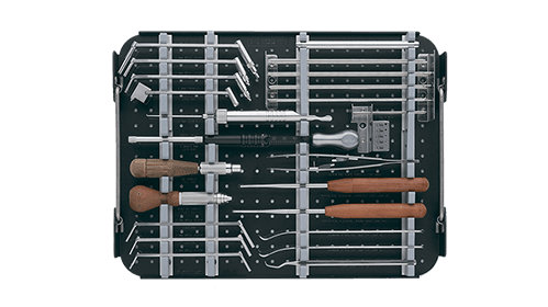 Modular Mini Fragment LCP System shown with all pieces in tray