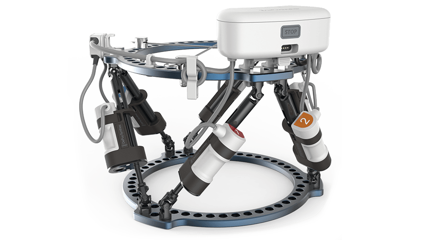 MAXFRAME AUTOSTRUT System with MAXFRAME AUTOSTRUT Struts, MAXFRAME Rings, and Control System.
