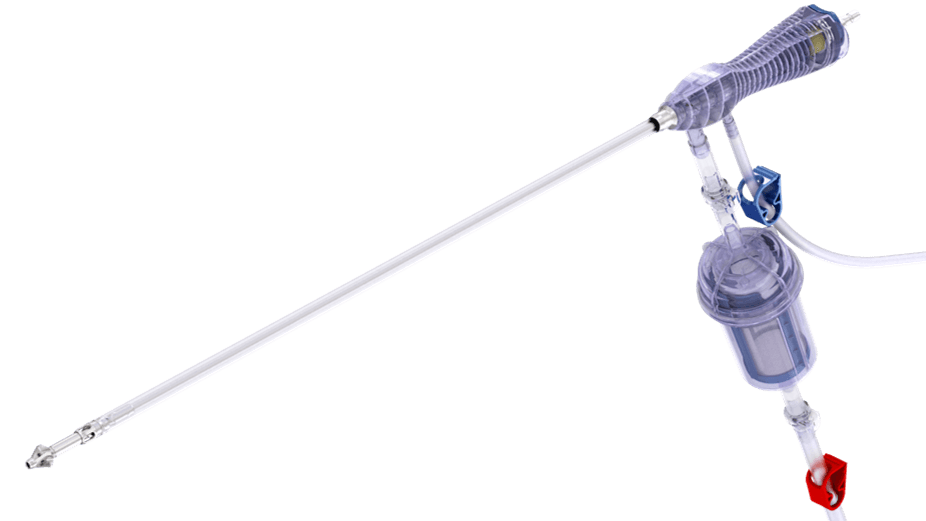 RIA 2 (Reamer Irrigator Aspirator) System shown assembled
