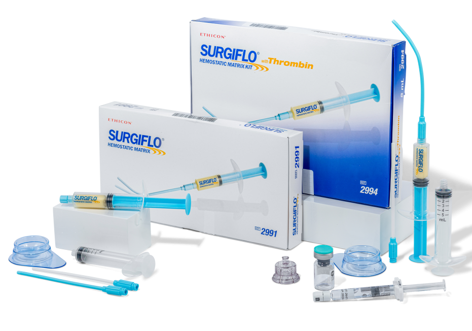 SURGIFLO BOX AND PRODUCT